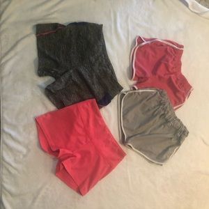 Lot of workout shorts